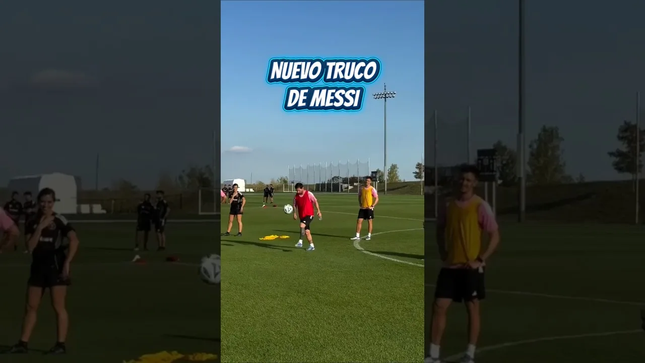 Nuevo truco de Messi hoy en Toronto 🤩#leomessi #intermiami #messi_king #goat🐐