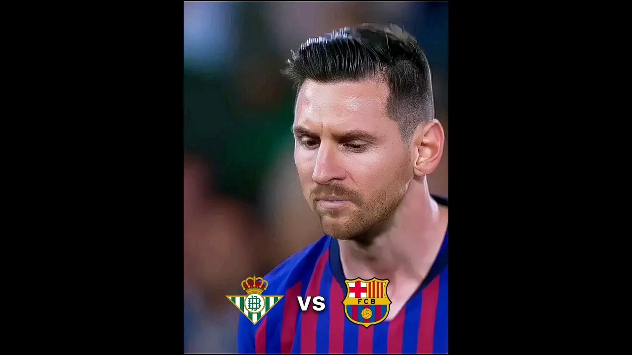 Real Betis Barcelona 2019 Leo messi Hatrick 🔥