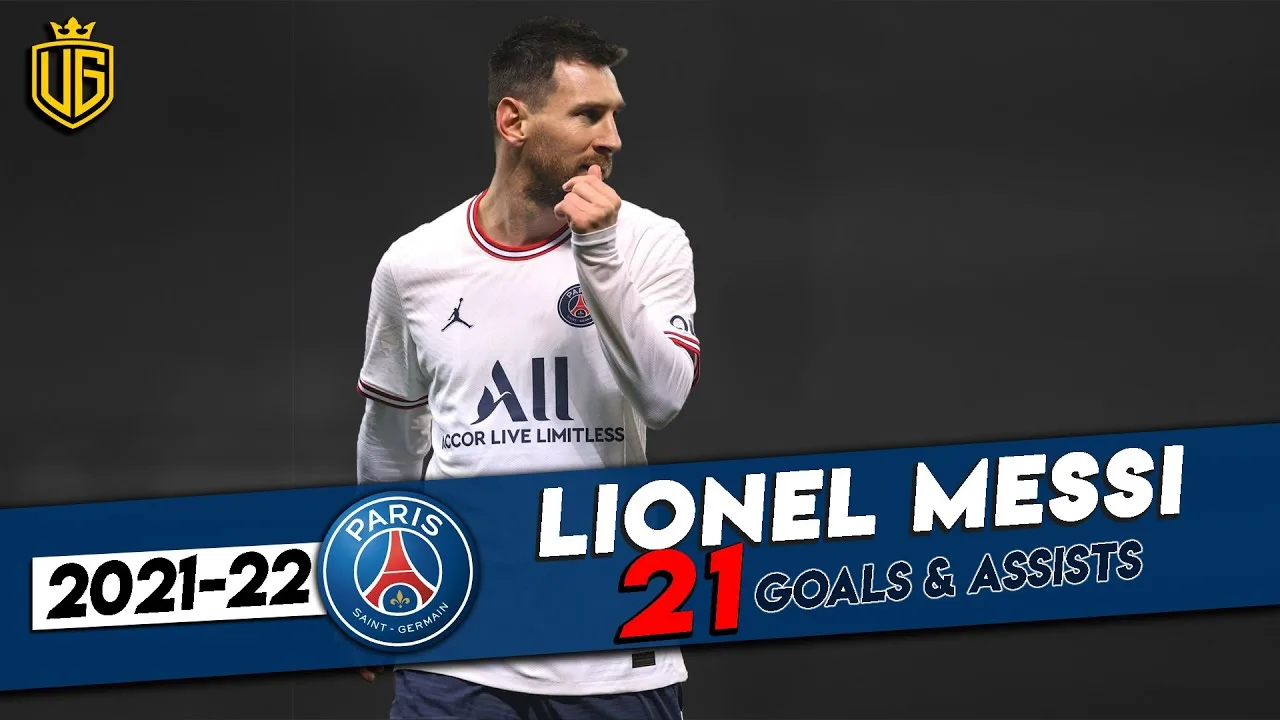 Lionel Messi All 21 Goals & Assists Of  PSG | With