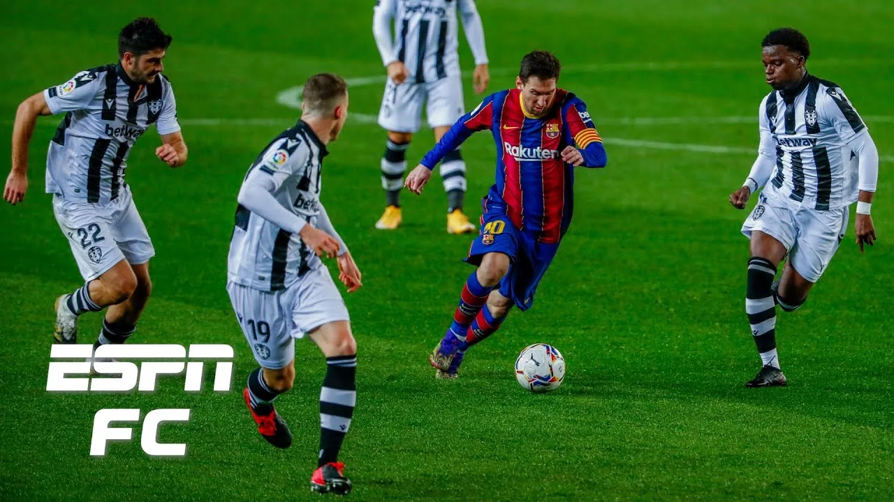 Barcelona vs. Levante: Nothing's easy for Lionel Messi