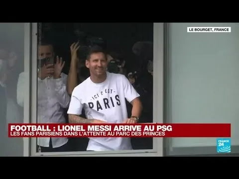 Football : Lionel Messi est arrivé à Paris pour signer avec