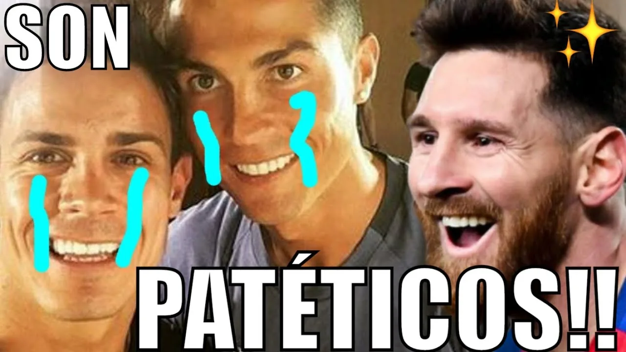 ¡¡LEO MESSI HACE LLORAR A CRISTIANO y EDU AGUIRRE!!
