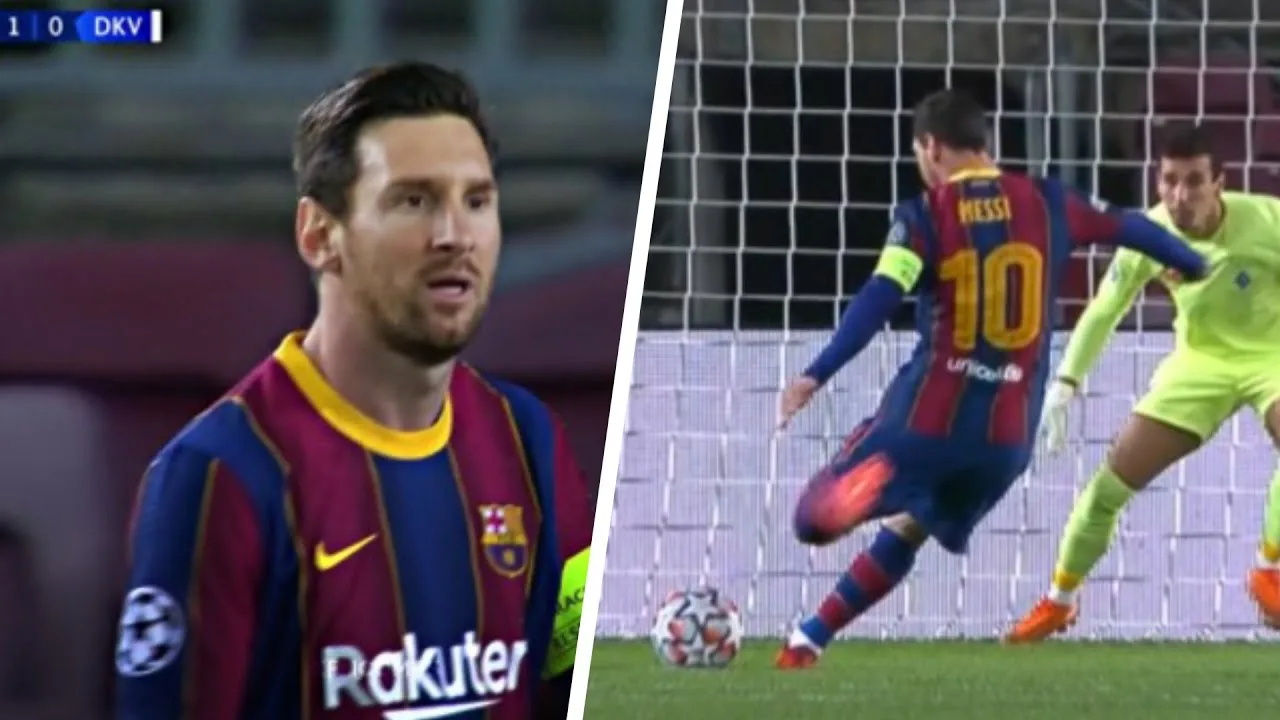 Lionel Messi played a very fun football Vs Dynamo Kiev in