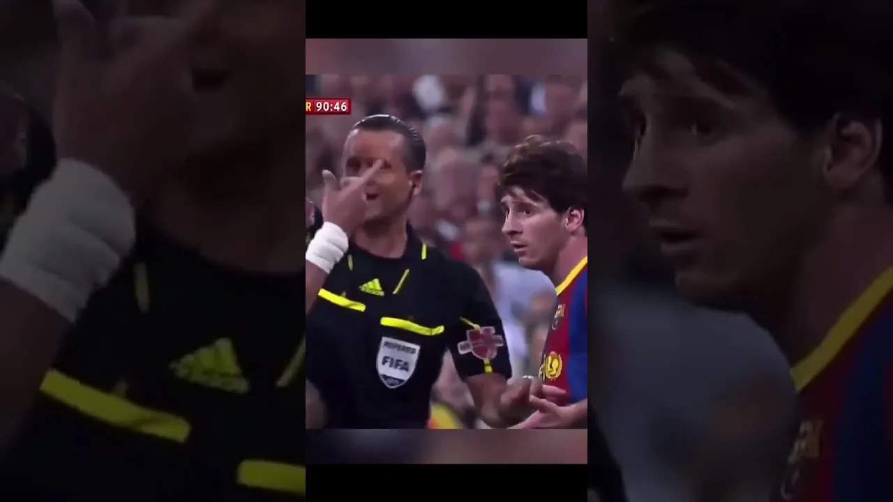 Leo Messi Real Madrid Taraftarının Yüzündeki Sineği