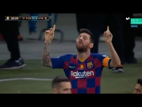 Lionel Messi vs Atletico Madrid • 10/01/2010  • HD