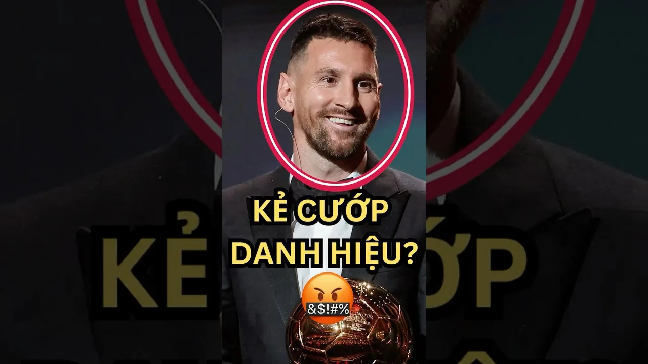 Messi a volé le titre? #football #bongda #messi #fcbarcelone