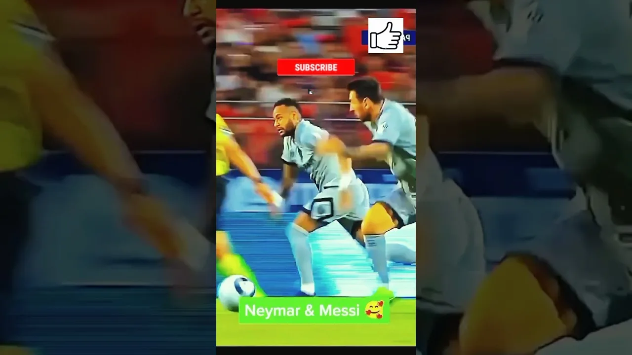 Compétences de LEO Messi et Neymar Jr 🔥⚽ #viralvideo #shorts #football
