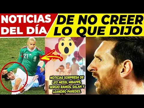 ¡Ojo! 𝗧𝗿𝗲𝗺𝗲𝗻𝗱𝗮 𝗡𝗼𝘁𝗶𝗰𝗶𝗮 De 𝗟𝗲𝗼 𝗠𝗲𝘀𝘀𝗶  𝗥𝗲𝘁𝗼 De 𝗠𝗯𝗮𝗽𝗽𝗲́