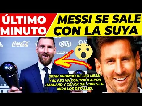 BRUTAL ANUNCIO de LEO MESSI OFERTA de 90M € por CRACK del