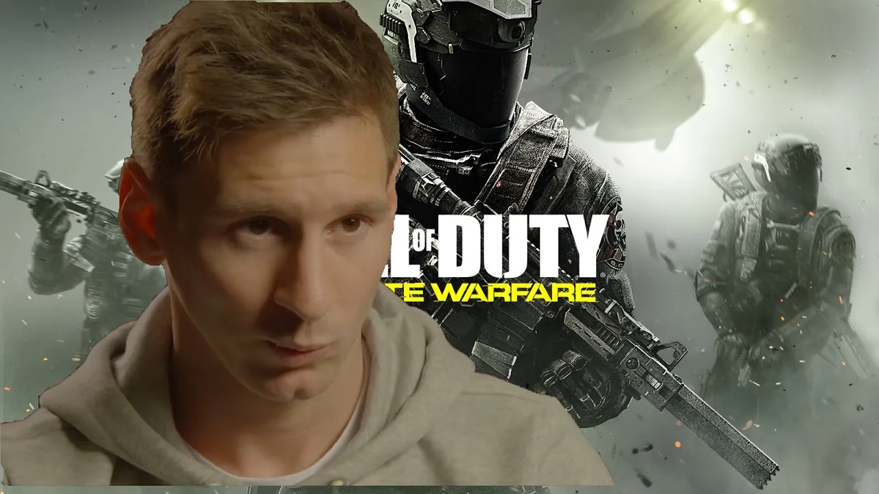 Lionel Messi reacts to COD Infinite Warfare (Spanish TV