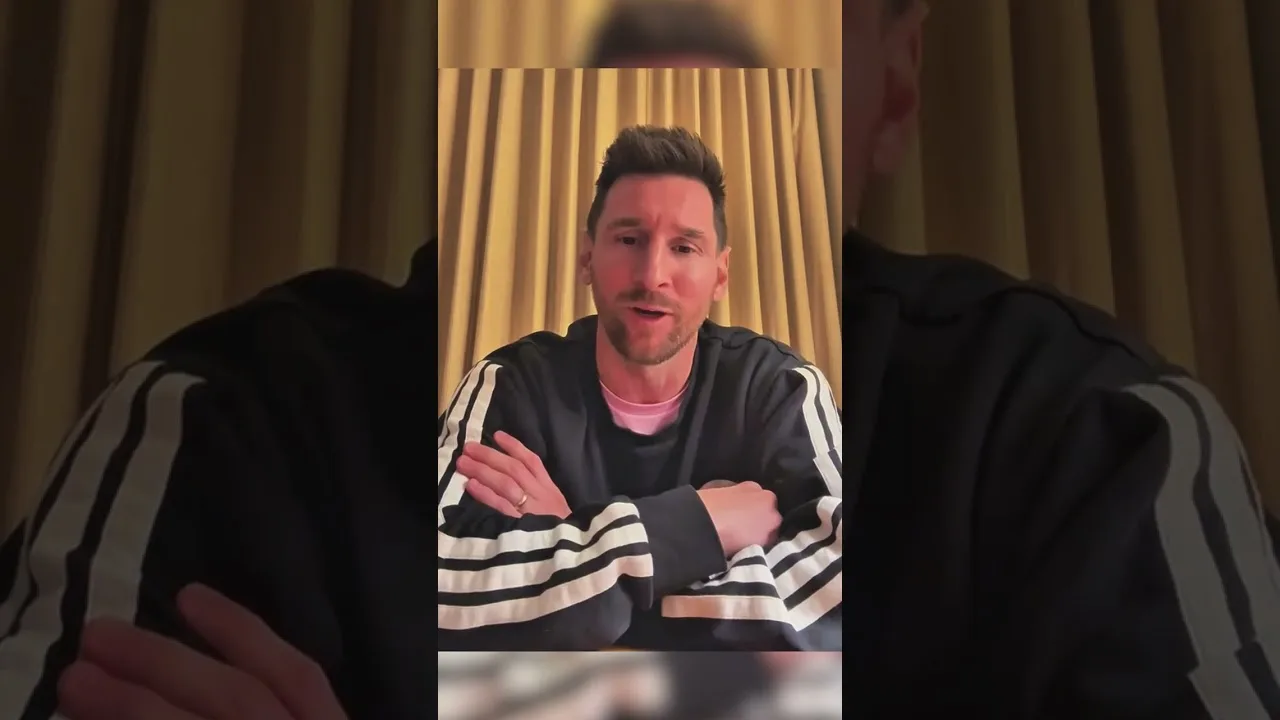 ‼️Message de Leo Messi aux joueurs et au staff de l’UE Cornellà