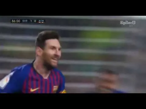 Lionel Messi Goal – Barcelona vs Atletico Madrid 2-0 2019