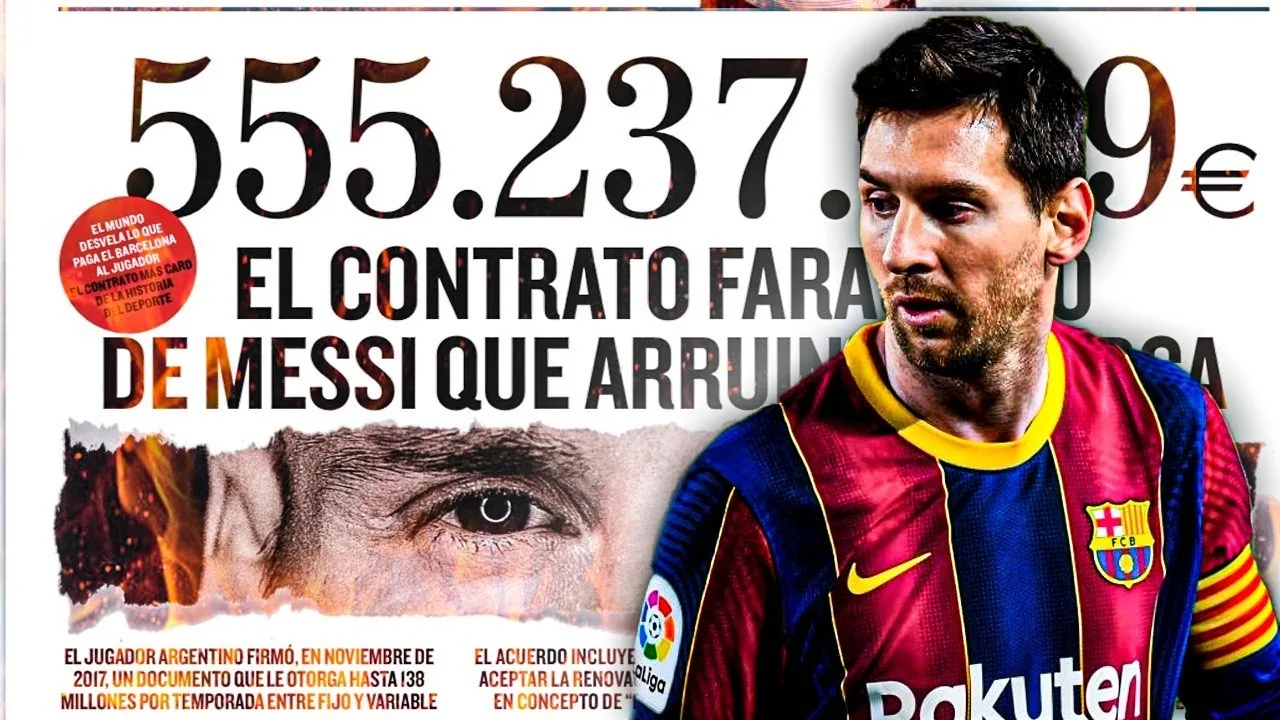 ¿PERSECUCIÓN A LEO MESSI?  REACCIÓN A SU CONTRATO