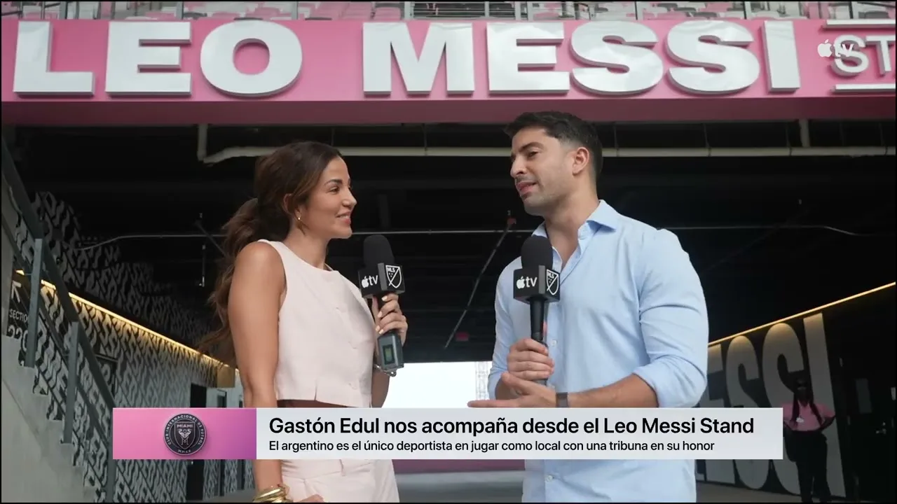 Le stand de Leo Messi 🐐 au Stade Nu