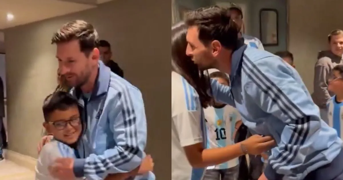 Le noble geste de Lionel Messi avec les enfants d’Arturo Vidal est devenu viral – le 100