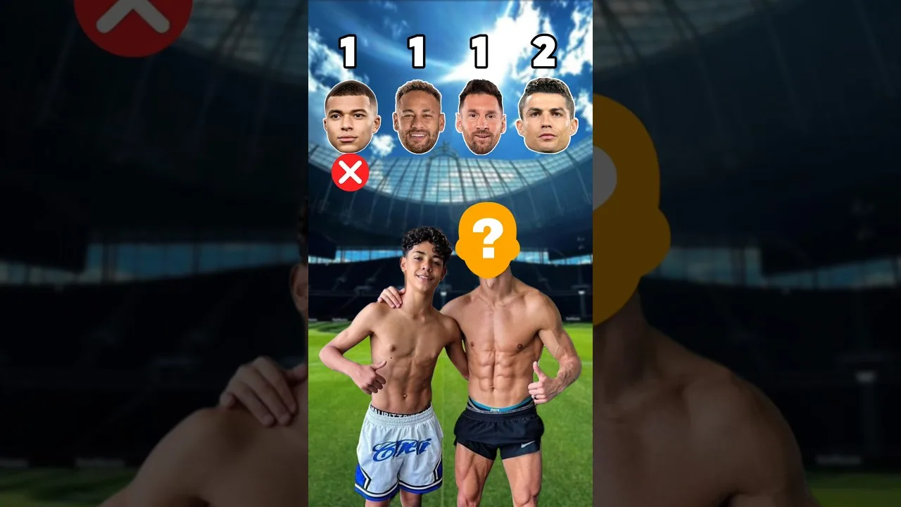 Mbappe, Neymar Jr, Leo Messi, Ronaldo 🤯🔥 #youtube #youtubeshorts #football
