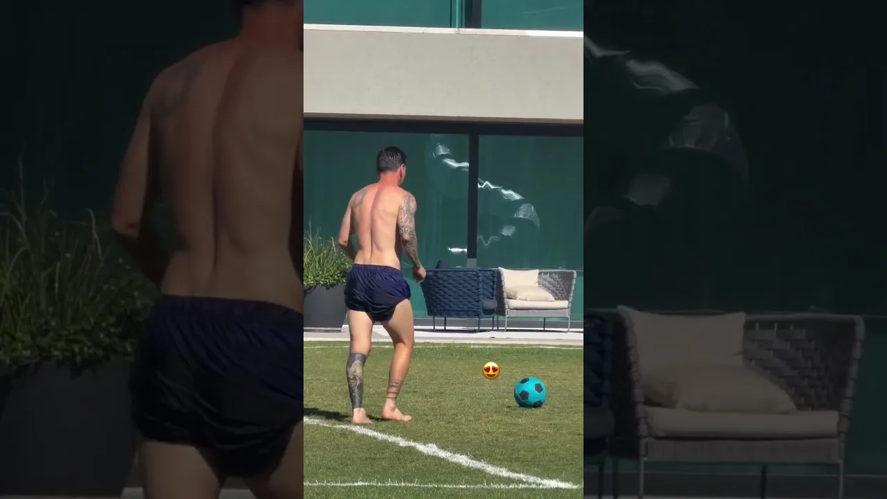 ¡MESSI EMPEZÓ EL 2026 DISFRUTANDO CON LA PELOTA! #Shorts
