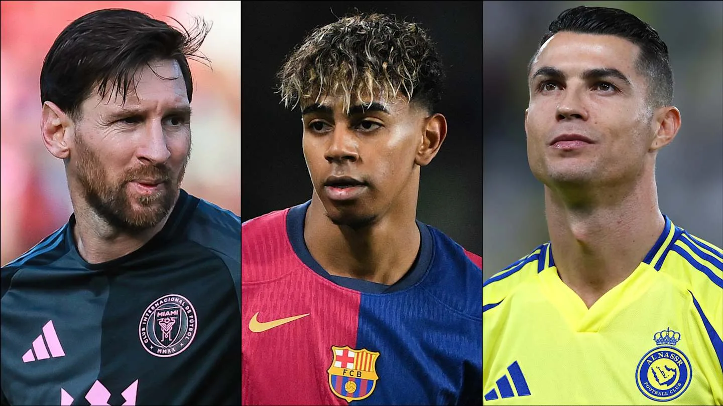 Record de Lamine Yamal après 100 matchs par rapport à Lionel Messi & Cristiano Ronaldo