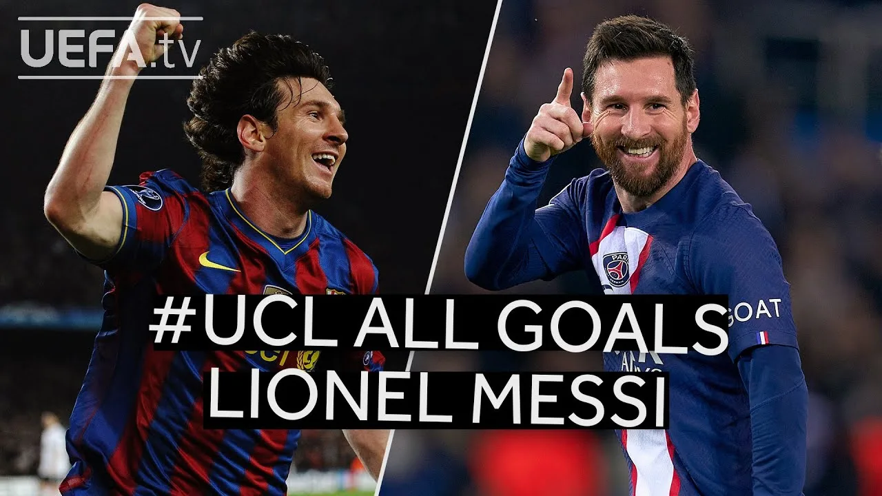 All #UCL Goals: LIONEL MESSI