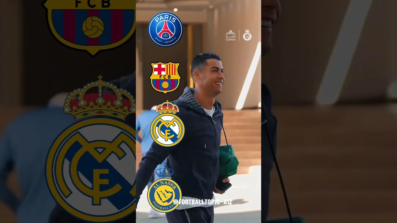 Vinicius Junior, Lionel Messi, Cristiano Ronaldo, Kylian Mbappé, Naymer Jr # Football # YouTubeshorts # Messi
