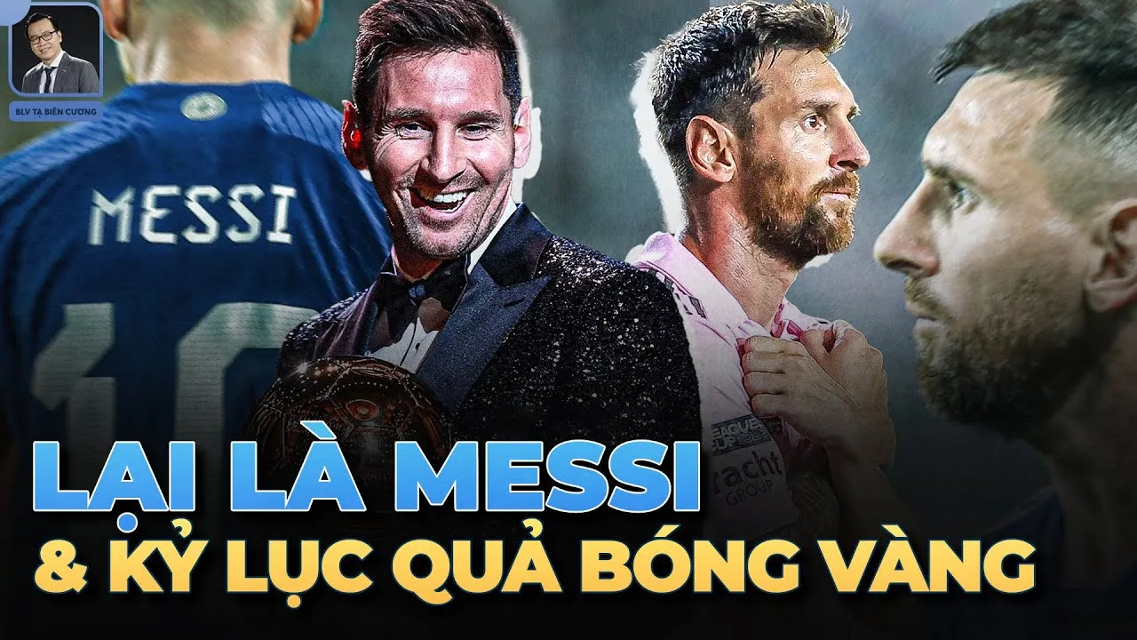 Lionel Messi và quả bóng vàng thứ 8: Chỉ là câu chuyện sớm