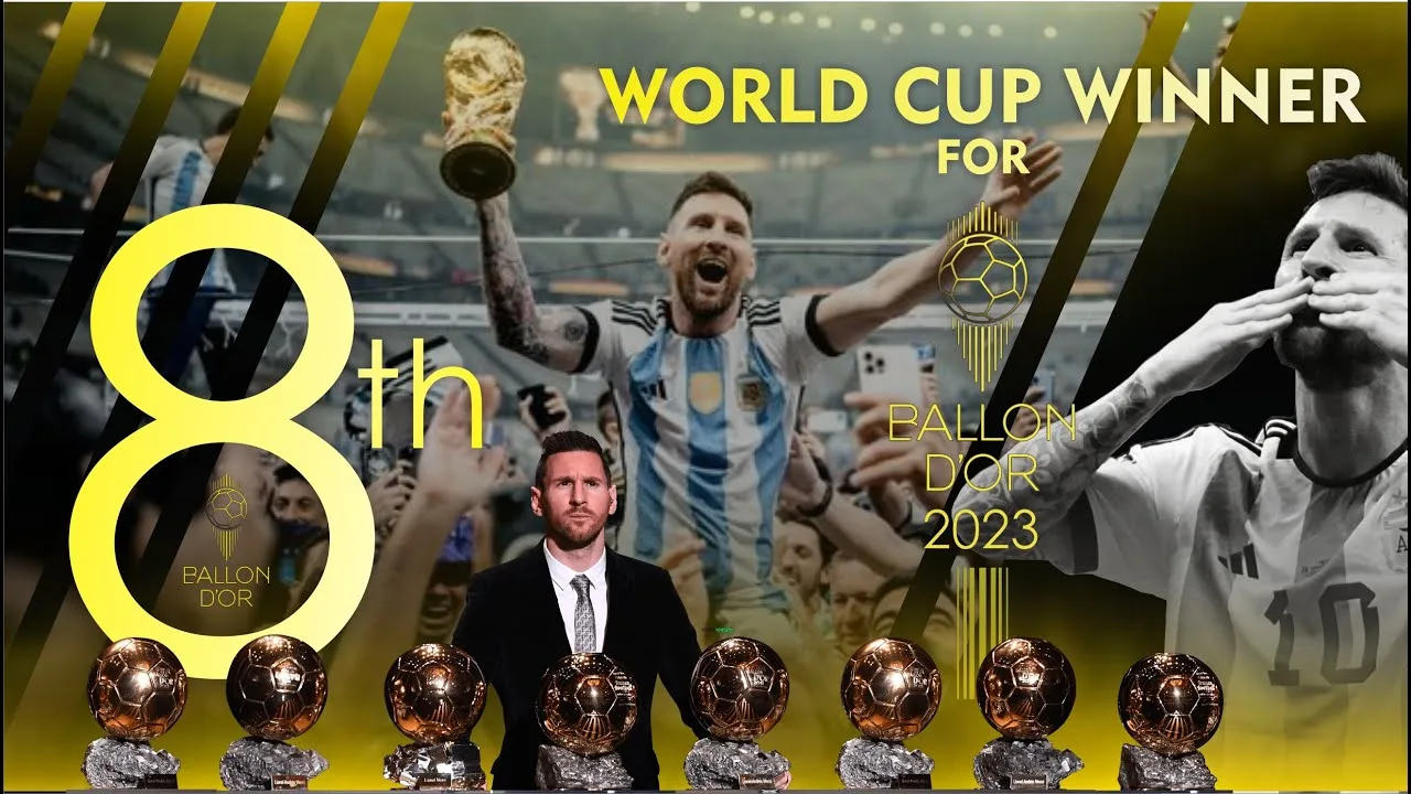 BALLON D'OR 2023 – LIONEL MESSI – WORLD CUP WINNER FOR