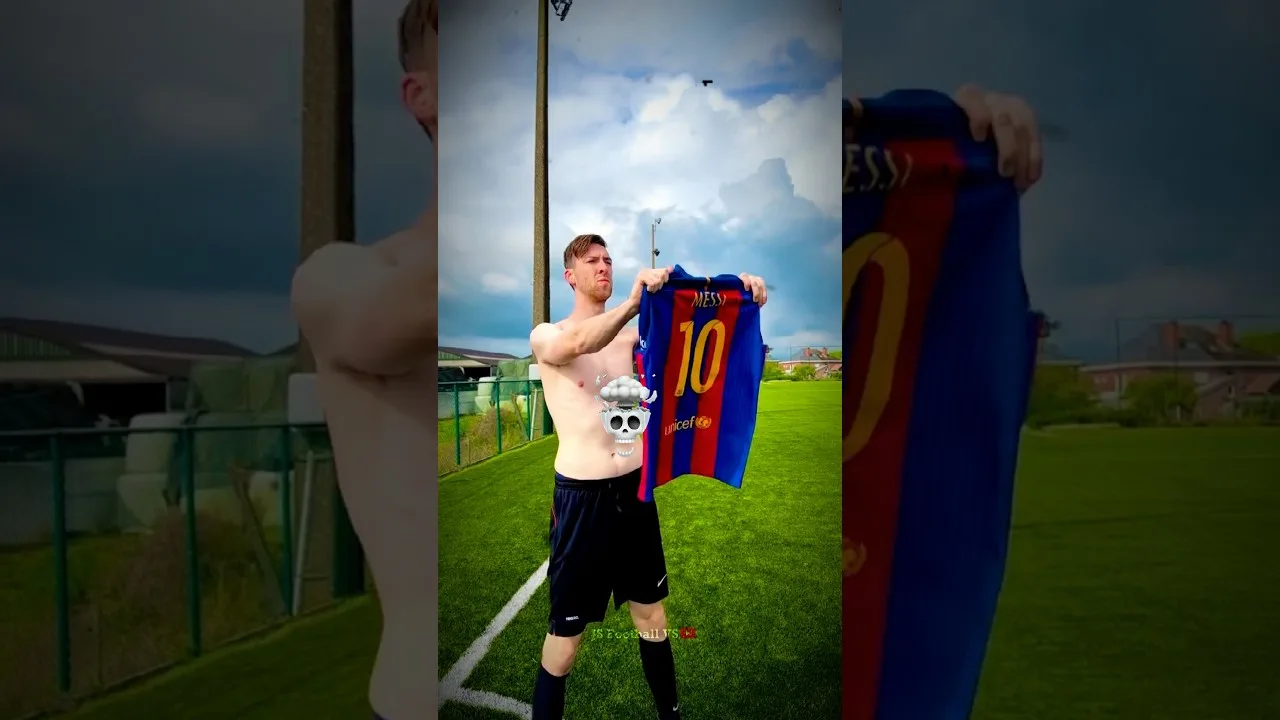 Célébration de Lionel Messi avec Celine Dept & Michiel ☠️ #football #youtube #youtubeshorts #messi