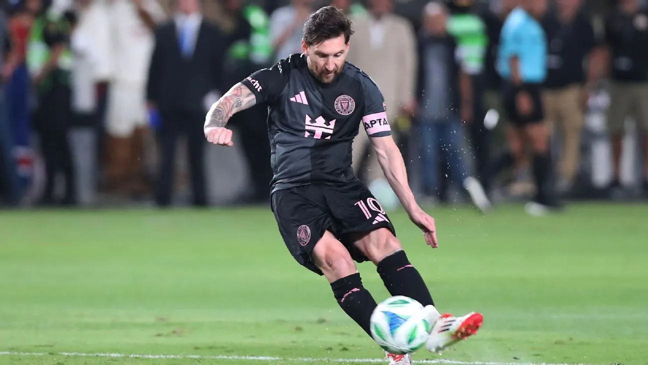Ce fut le jeu de Lionel Messi dans le match amical d’Inter Miami contre l’université