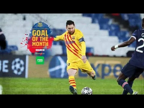 Leo Messi's long-range goal vs PSG is the FBS_news goal