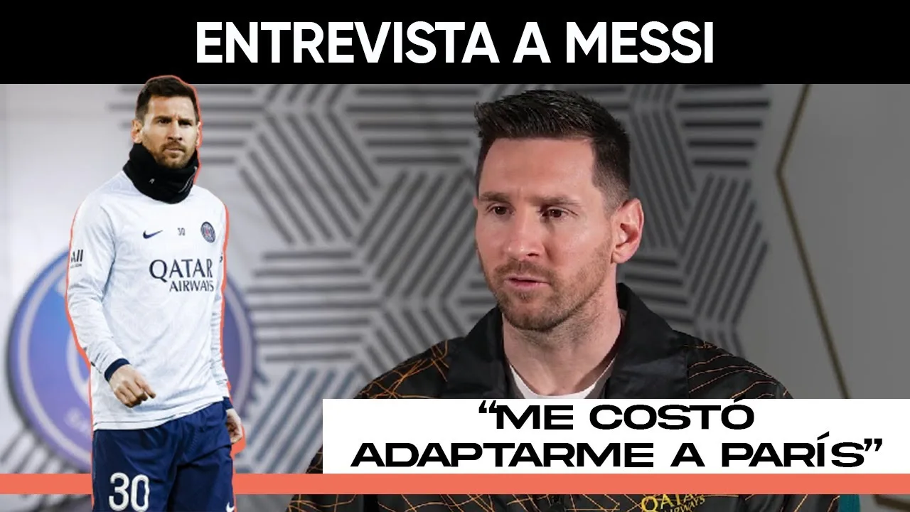 🎙️ Leo Messi: « Me costó adaptarme a París »