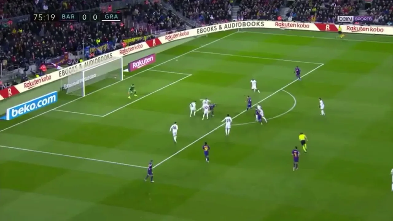 Lionel Messi goal vs Granada | 19/01/2020 FC Barcelona vs