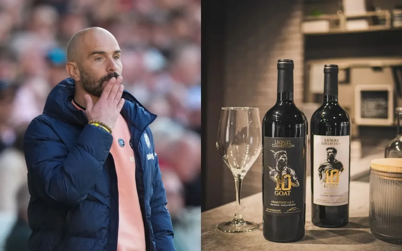 Le vin de Lionel Messi est apparu. Le manager de Chelsea a célébré Victoria avec des Spurs avec une bouteille de Lionel Goat 10