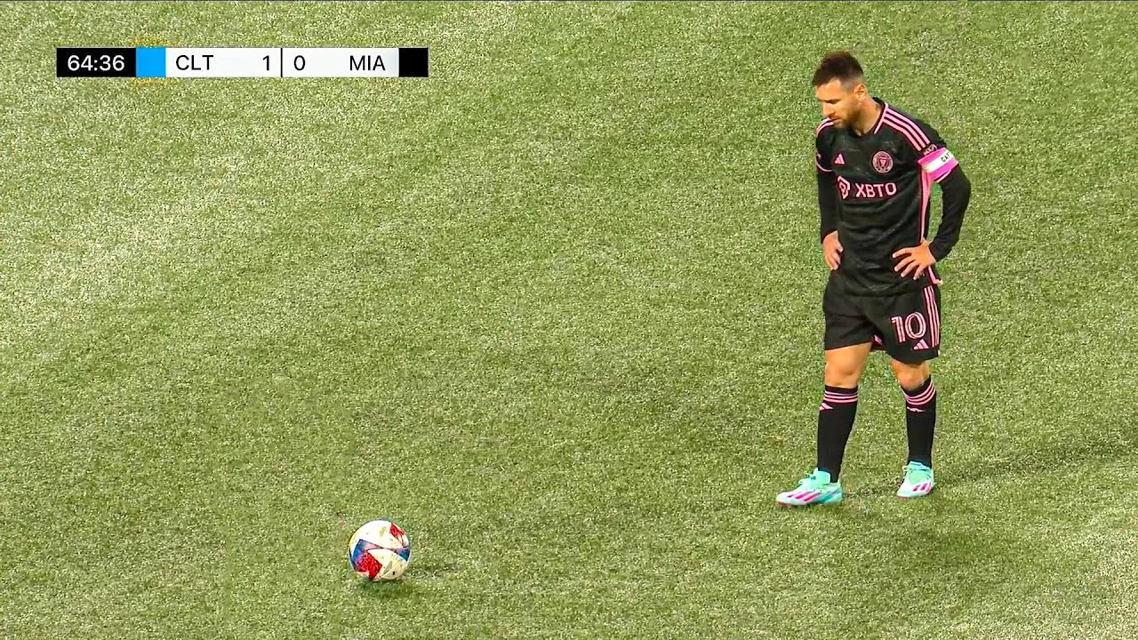 Messi Preformance vs Charlotte