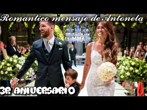 Antonela Roccuzzo & Leo Messi 3R ANIVERSARIO ?