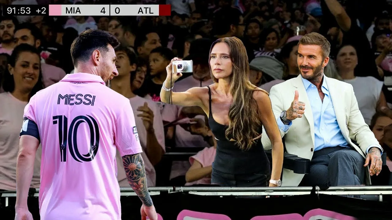 David Beckham and Victoria will never forget Lionel Messi’s