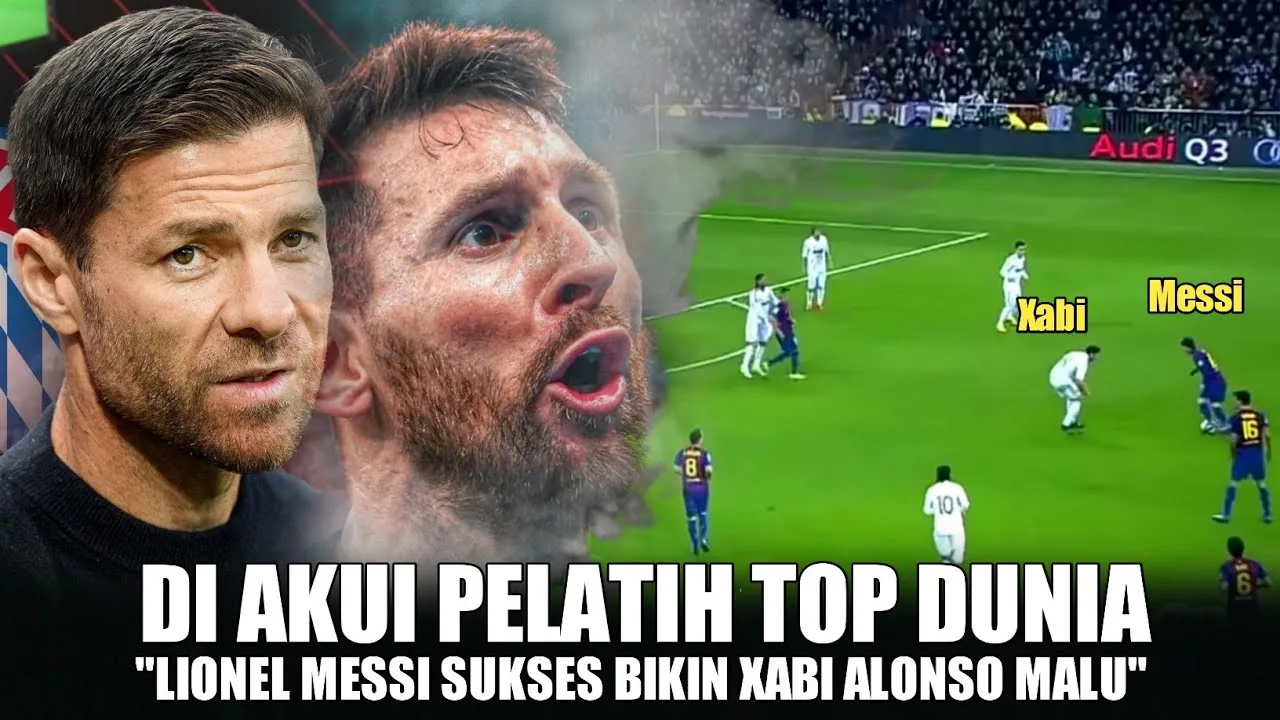 TERBUKTI !! Lionel Messi Bungkam Mulut NETIZEN  Xabi Alonso