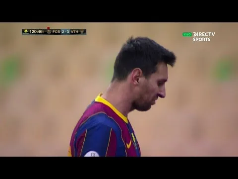 Asi fue la EXPULSION de Leo Messi | Barcelona 2 vs 3