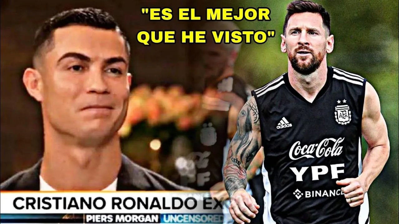 ¡INCREÍBLE! CRISTIANO RONALDO HABLA SOBRE LEO MESSI  « Es