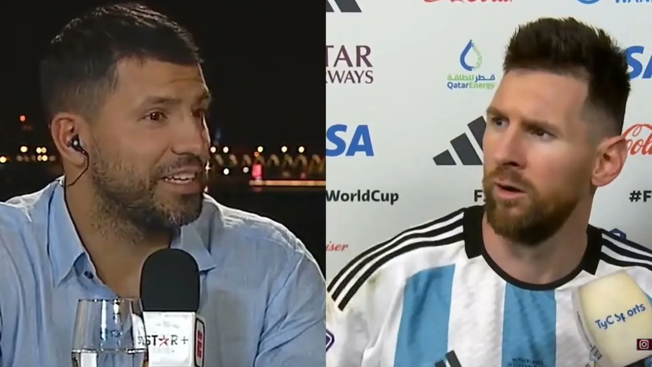 AGÜERO Revela a Quien MESSI Le Dijo QUE MIRA BOBO