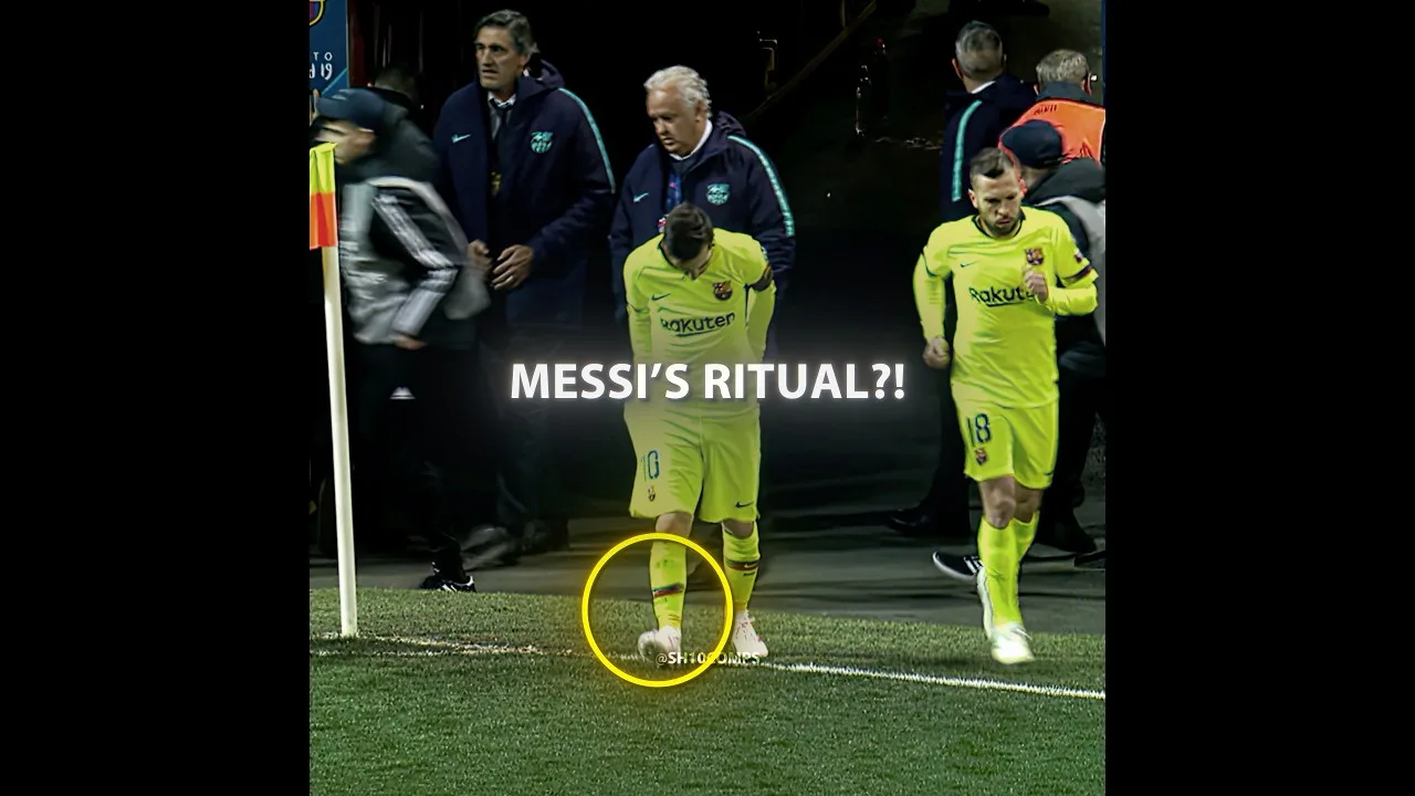 Messi’s Hidden Ritual?!