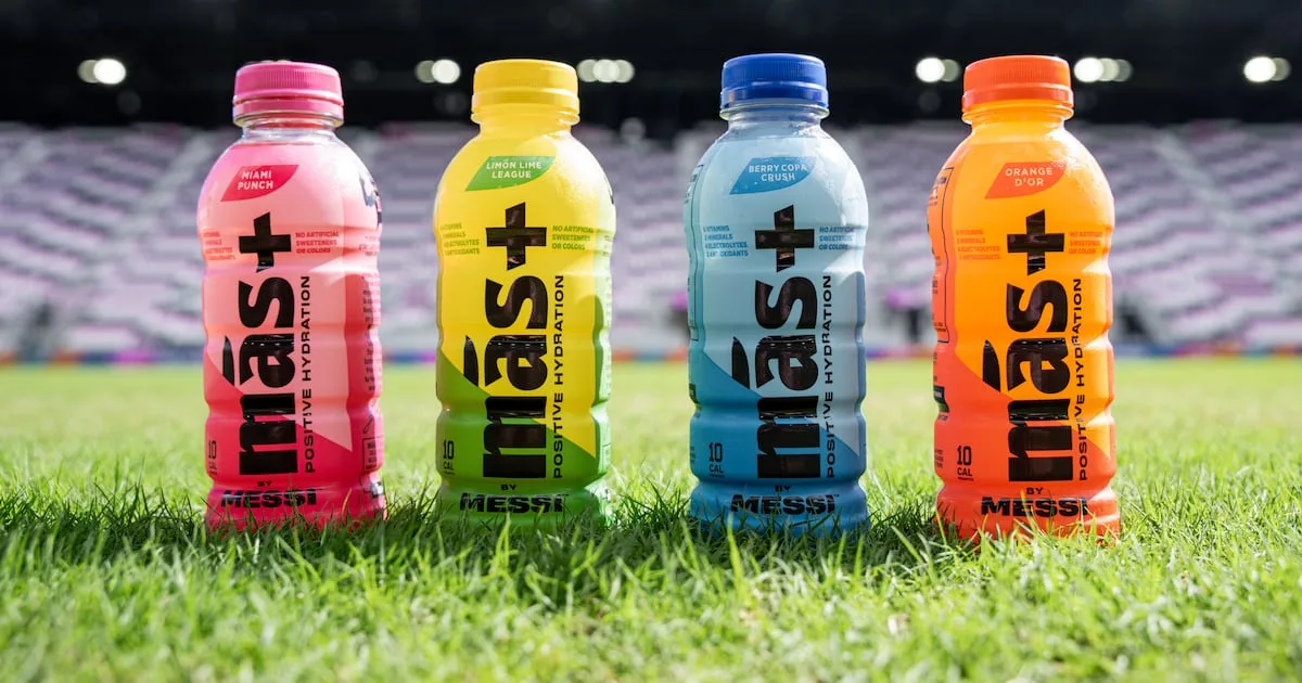 Lionel Messi’s Mas + Next Genération Hydratation Drink s’associe à Inter Miami