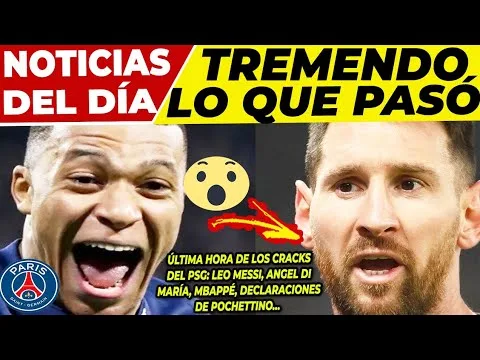 ¡𝗔𝘁𝗲𝗻𝗰𝗶𝗼́𝗻! 𝗠𝗔𝗥𝗔𝗩𝗜𝗟𝗟𝗢𝗦𝗔 Notícia De LEO MESSI Y DI MARÍA