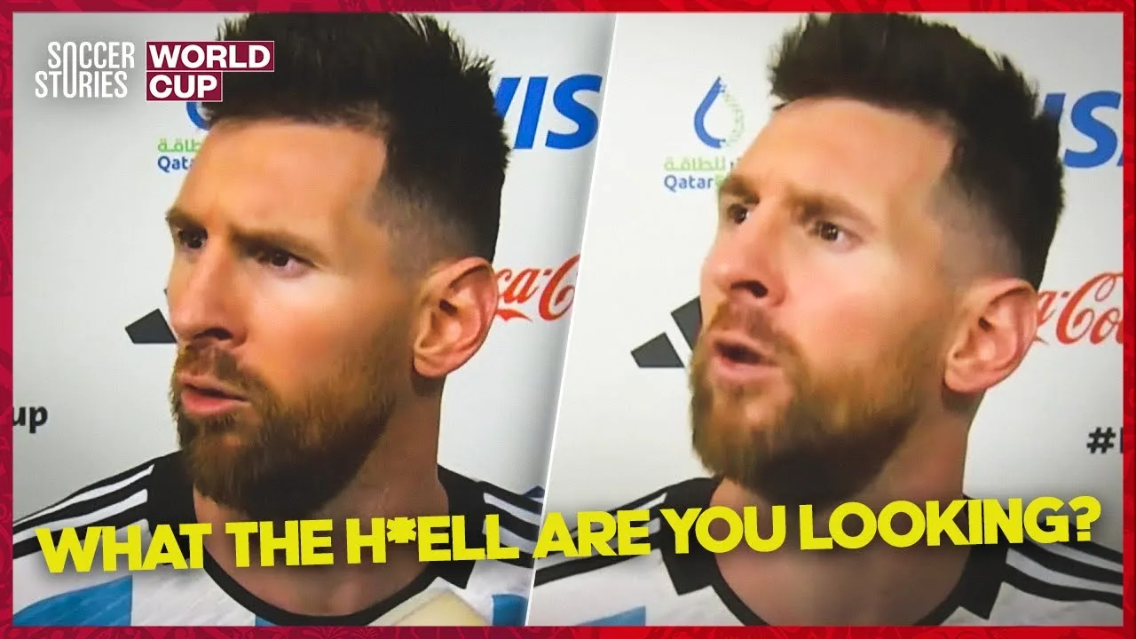 « What the hell are you looking at? » WHY MESSI was FURIOUS at