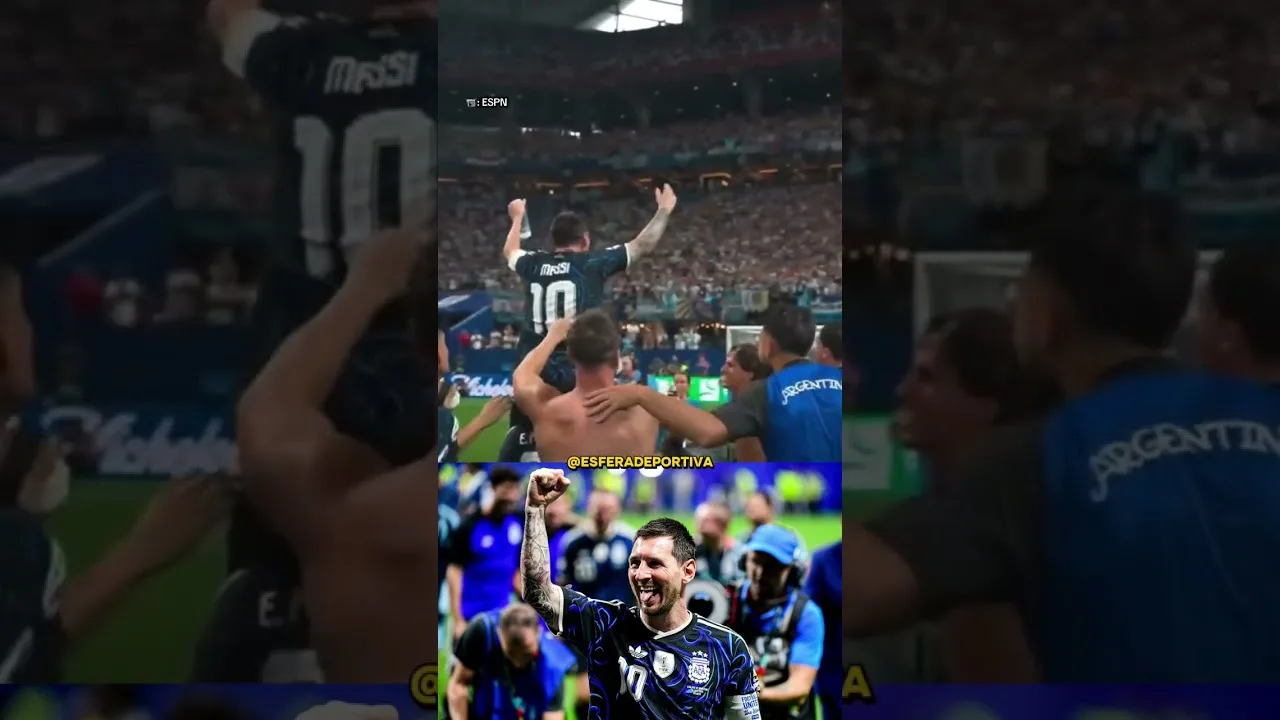 🇦🇷🎶 « Cela de la main de Leo Messi… »