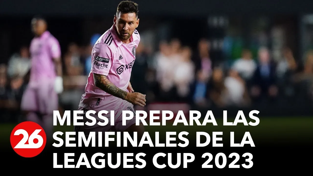 Lionel Messi e Inter Miami se preparan para la semifinal de
