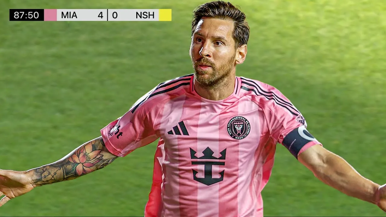 Messi contre Nashville | 2 buts, assistance et domination en séries éliminatoires ! 🔥🐐 | 08/11/2025