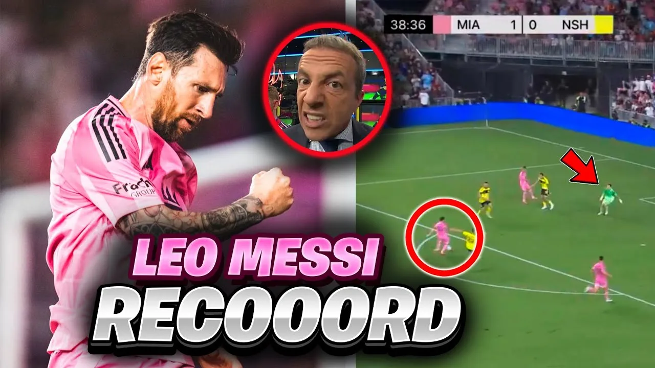 VOICI COMMENT LA PRESSE MONDIALE RÉAGIT AU DOUBLE BUTS ET AU RECORD de MESSI INTER MIAMI vs NASHVILLE