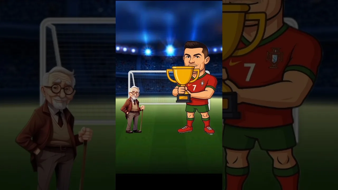 Quand Ronaldo est le vrai gagnant 🏆 #ronaldo #footballplayer #football #cr7 #messi #soccerplayer #leo
