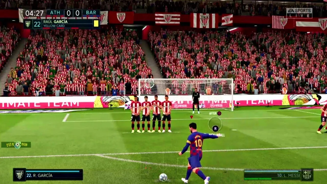 FIFA 2020 Leo Messi Free Kick Goals recreation