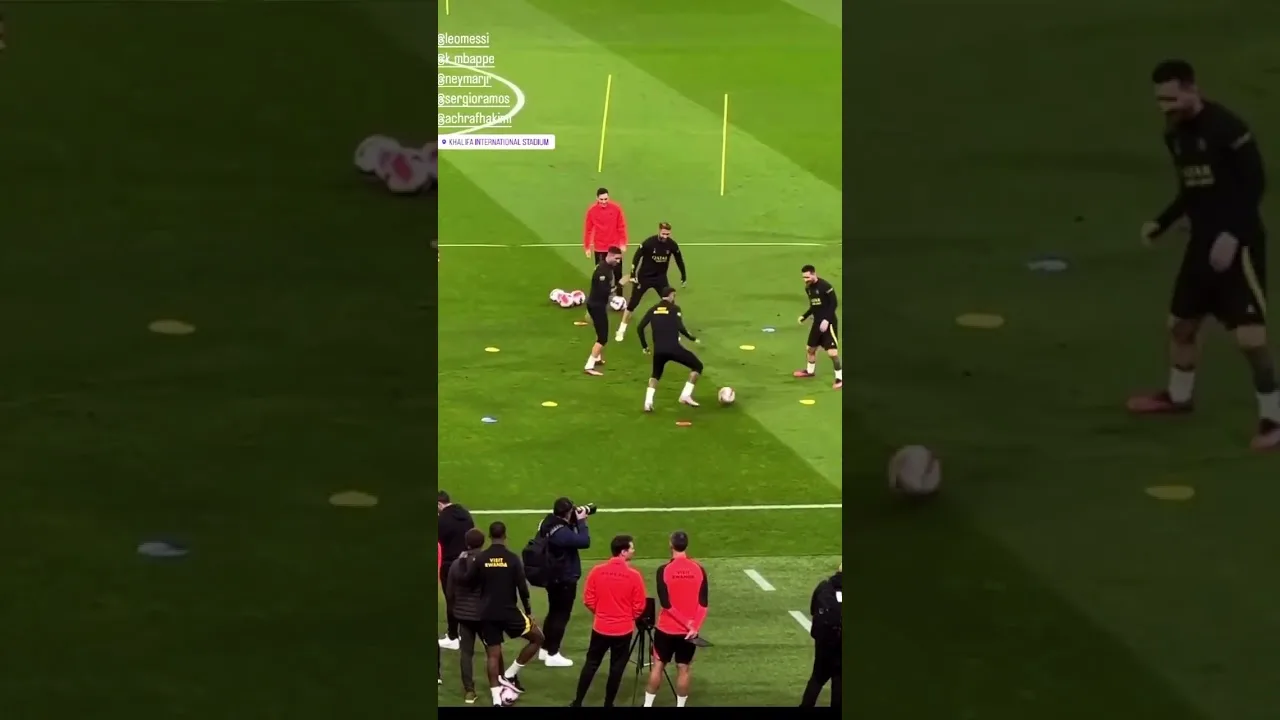 Leo Messi, Neymar and Sergio Ramos doing Hakimi DIRTY  //